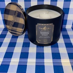 Bath and Body Works Mahogany Teakwood Intense 3-Wick Candle